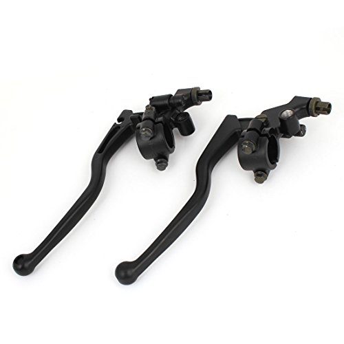 2 Pcs Left Right Black Metal Motorcycle Handle Brake Lever for Wuyang