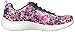 Skechers Sport Women's Burst Illuminations Fashion Sneaker, Black/Multi, 10 M US