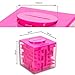 Money Maze Puzzle Box, Sakiyr Money Bank for Kids and Adults Funny Birthday XMAS-Gift (Pink)