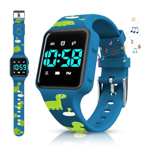 Potty Training Watch for Toddlers & Kids with Countdown, Flashing Lights, Fun Music or Vibration Alerts - Waterproof Interactive Toilet Training Reminder for Boys & Girls Ages 2-9
