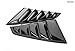 Vicrez Nissan 370z 2009-2018 LV Polyurethane Window Side Louvers vz100940