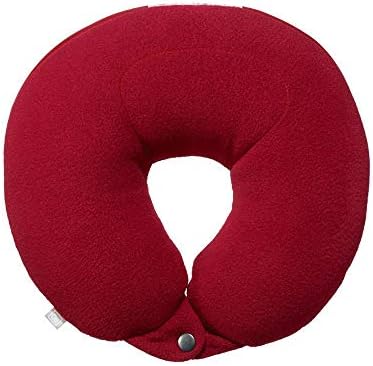 Go Travel Micro Bean Fleecy Neck Pillow Standard Size 454 Red
