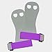 Epic MMA Gear Hook and Loop (Grey - Purple Strap, X-Large - 3 3/8