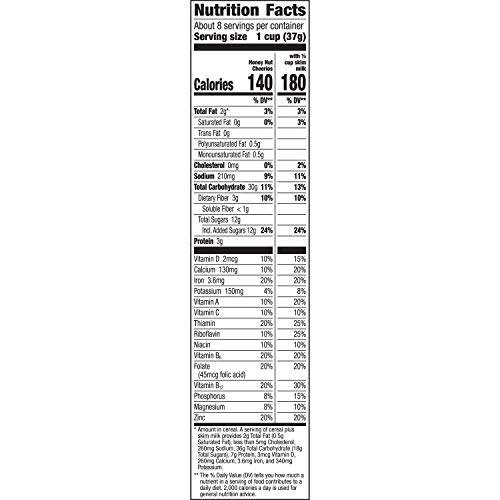 HONEY NUT CHEERIOS CEREAL, LIMITED EDITION HEART SHAPES, AFFIRMATIONS BOX, HEART HEALTHY, GLUTEN FREE, 10.8 OZ