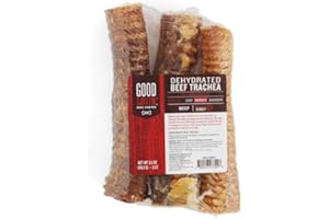 Good Lovin' Dehydrated Beef Trachea Dog Chews, 3.5 OZ, Pack of 3