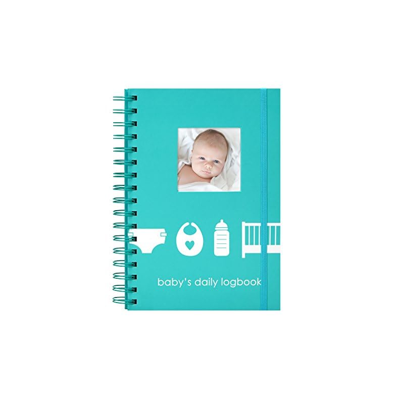 Pearhead Baby’s Daily Log Book, 50 Easy to Fill Pages to Track and Monitor Your Newborn Baby’s Schedule