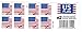 USPS Us Flag 2018 Forever Stamps (Book of 20)