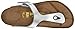 Birkenstock Women's GIzeh Thong Sandal, Silver, 39 N EU/8-8.5 2A(N) US