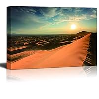 Canvas Wall Art Desert Canvas Prints Home Artwork Decoration for Living Room,Bedroom - 12x18 inches