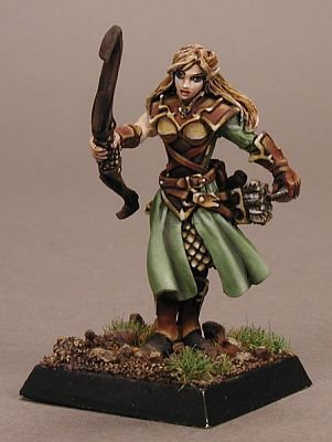 Warlord Lorielle Silverrain FemaleElf Archer RPR 14058 by Reaper