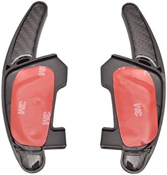 DSG Paddles Carbon Fiber DSG Paddle Shift Shifter Extensions for 2013 + VW Golf MK7 Scirocco Polo R GTI GLI