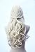 Daenerys Targaryen wig in Game of Thrones Season 7 Long Curly Braided Wig Blonde Cosplay Costume Hair for Women
