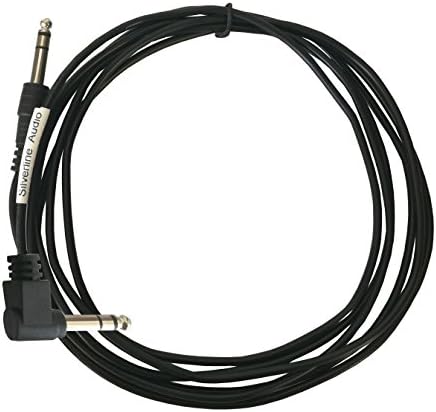 10 Foot E-Drum Trigger Cable for Electronic Drum Modules and Drum Machines - Silverline Audio (10ft / 3m Patch Cable)