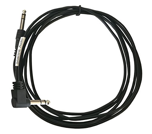 10 Foot E-Drum Trigger Cable for Electronic Drum Modules and Drum Machines - Silverline Audio (10ft / 3m Patch Cable)
