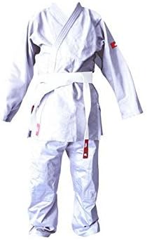 yosihiro JudoÂ ?Â Unisex Kimono, White white white Size:110 cm by YOSIHIRO