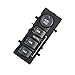 4WD Transfer Case Selector Dash Switch, 4x4 Wheel Drive Switch with Auto Push Button Fits Cadillac, Chevrolet Avalanche Silverado, GMC Sierra, Replaces 19168767, 15709327, 901-062