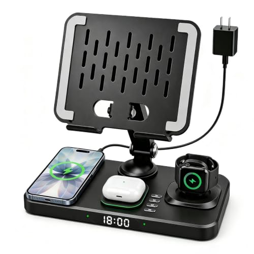 Hostena 6-in-1 Wireless Charging Station