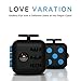 Ultra Strong Fidget Cube by Wedual. Made of High-end Silicone, Available in 13 Colors! Twiddle Dice Toy reliefs Stress, Anxiety, ADHD and Boredom, Amazon Prime, Perfect for adults and children!