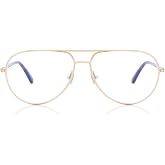 Tom Ford Eyeglasses FT 5829 -B 028 Shiny Rose Gold, t Logo/Blue Block Lenses