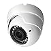 R-Tech 1080p 4-in-1 AHD/CVI/TVI/Analog Outdoor Dome Security Camera SMD High-Intensity IR LEDs for Night Vision - 2.8-12mm Varifocal (White)