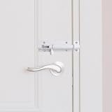 Lmytdo Door Lock Bolts Security Slide Latch 3 Inch Matte Black White view 5