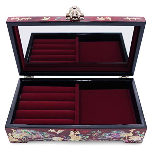 MADDesign-Mirror-Lid-Peacocks-Design-Red-Jewelry-Box