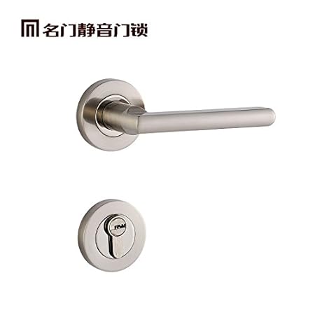 Vanme Split Lock Modern Brushed Stainless Steel Inside And