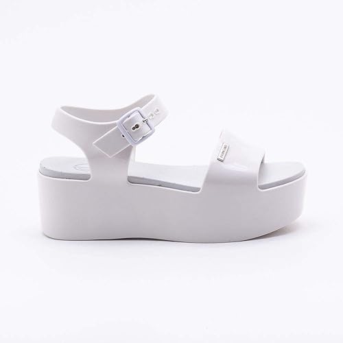 Sandalia branca flatform Clearance