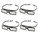 PERGEAR 4xG15-DLP 144Hz 3D DLP-Link Active Glasses for Optoma/BenQ/Acer/LG Projector primary