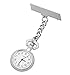 ShoppeWatch Nurses Lapel Pin Watch 24hr Military Time Analog FOB Infection Control Watch NW-238