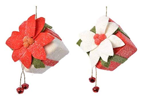 Kaemingk Hanging Pack 2Ass Christmas Decorations and Objects, Multicoloured, 8719152230709