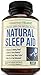 Natural Sleep Aid Supplement by Vimerson Health. Premium Quality Sleeping Pills with Melatonin, Chamomile, Vitamin B6, L-Tryptophan, Valerian, Ashwaganda, L-Taurine, St. John's Wort, Gaba, L-Theanine