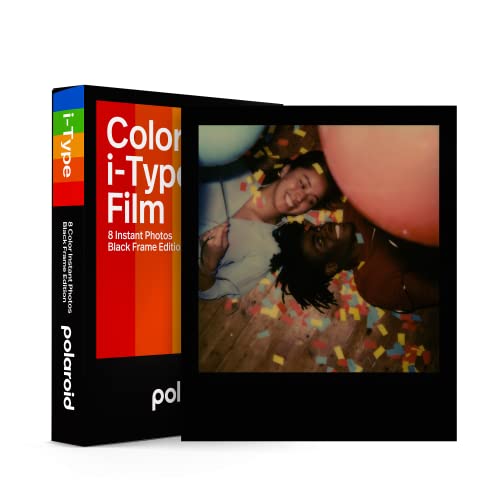 Polaroid - 6019 - Films Instantanés Couleur Pour I-Type - Black Frame Edition
