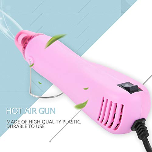 Mini Heat Gun - Dewin Portable Hot Air Gun, for DIY Embossing, Shrinking, Wrapping, Clay DIY Electrical Heat Tool, 2 Colors