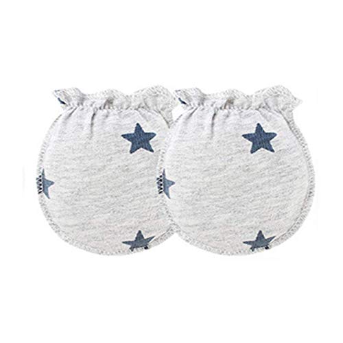 Adeimoo Baby Cotton Gloves Newborn Infant Toddler No Scratch Mittens (6 pair D) - Thumbnail 6