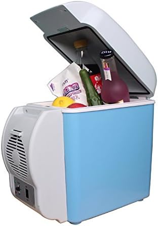 RUIRUI-Car refrigerator 7.5L, heating dual car refrigerator, semiconductor 12V mini fridge