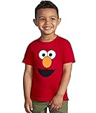 Sesame Street Elmo Face Toddler T-Shirt-2T
