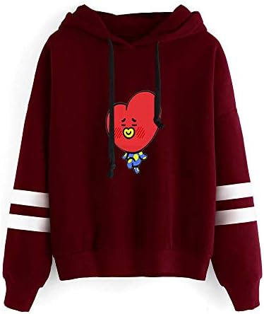 BTS Hoodies New Ablum Love Yourself 結 'Answer'Sweatshirt Suga Jimin Jungkook V RM Jimin Sweater Jacket Pullover White