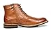 Bruno Marc Men's Bergen-01 Brown Leather Lined Oxfords Dress Ankle Boots - 9 M US