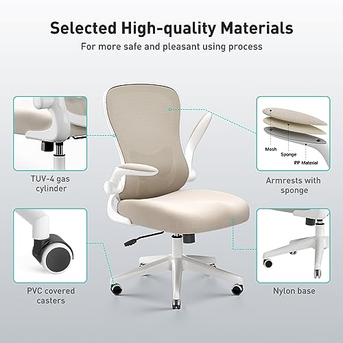 Hbada Office Chair Ergonomic Desk Chair, Office Desk Chairs with PU