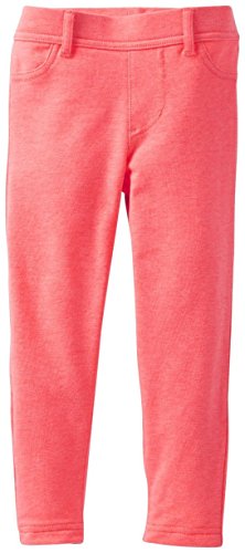 Carter's French Terry Jeggings (Baby) - Orange-18 Months