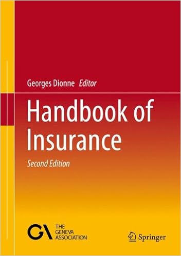 Handbook of Insurance Handbook of Insurance
