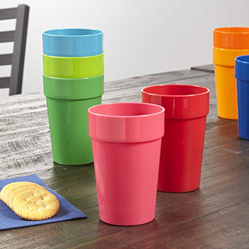 2 Spectrum+Unbreakable+Plastic+Tumblers+Assorted