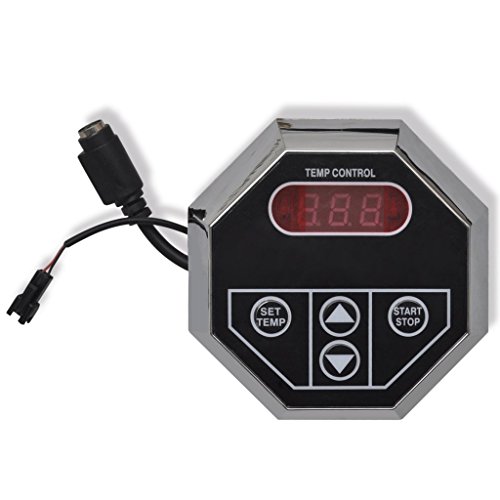 vidaXL Dampfgenerator für Dampfsauna Edelstahl 4,5 kW externe Bedienung – Bild 5