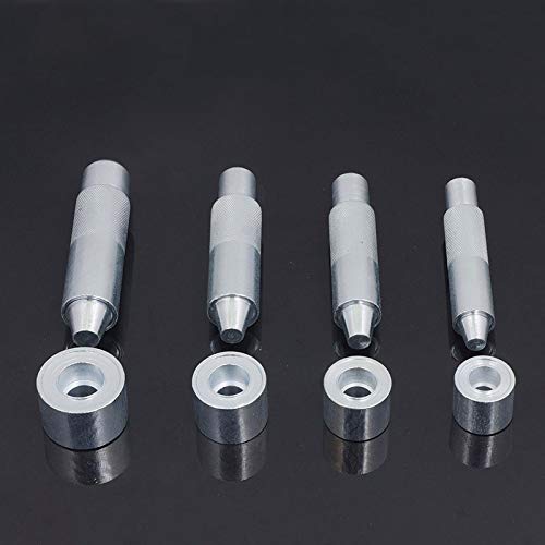 SUPERTOOL Fixing Punch Tool, Eyelets Fixing Grommets Setting Hollow Hole for Leather Craft, Repairing Decoration, Jeans, Arts & Craft Projects (8mm)