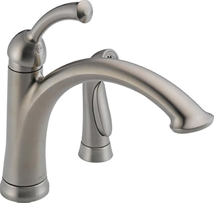 Delta 11926 Ss Dst Lewiston Single Handle Kitchen Faucet With