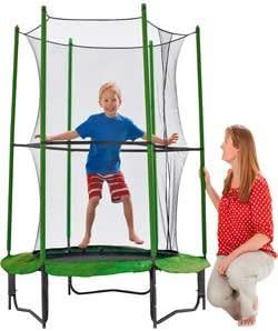 Chad Valley 4Ft My First Trampoline And Enclosure. by Chad
