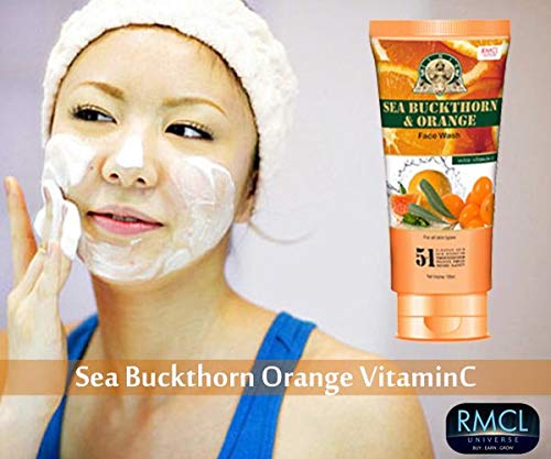 sea buckthorn and orange face wash