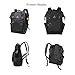 Samstrong Wide Open Design Laptop Backpack Anti Theft Travel Business Backpack Waterproof Stylish 15.6 Inch School Computer Backpack Casual Daypack for Men and Women, Black