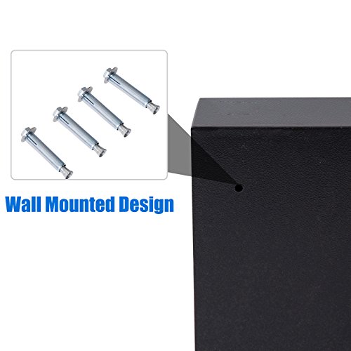 4 HomCom+Steel+Lockable+Organizer+Cabinet